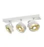 SLV Kalu Faretti Aluminium Bianca Il Giro | Adatto per 3x GU10 (AR111) 