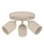 Eglo Soffitto Faretti Tilston Acciaio Sabbioso | Adatto per 3x E14