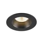 SLV New Tria 68 Faretti Aluminium Nero Il Giro 8.3W 500lm 38D - 930 Luce Calda -  | Ritaglio 68mm -  Miglior Resa Cromatica - Dimmerabile 